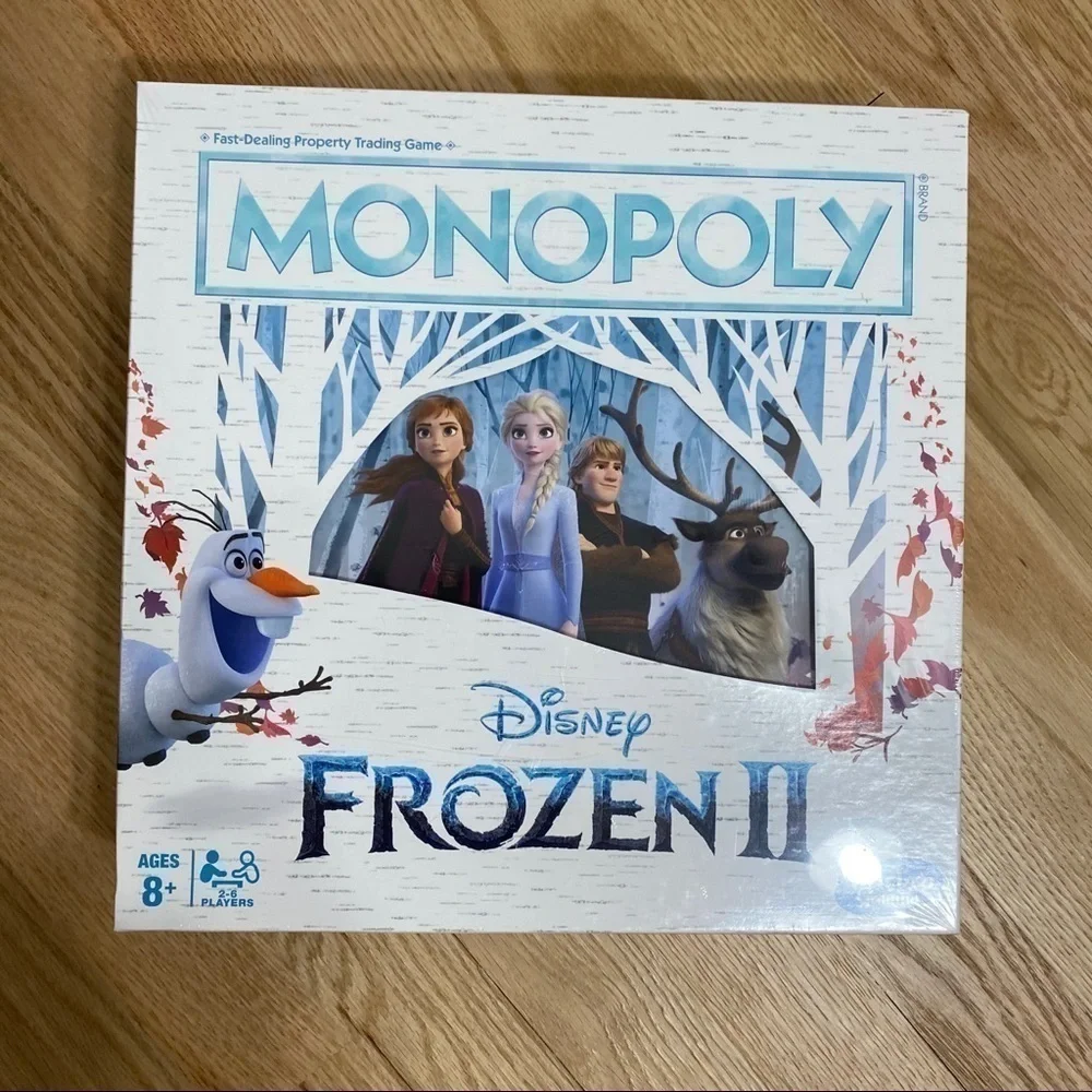 Monopoly Frozen II Board Game NIP Disney Hasbro